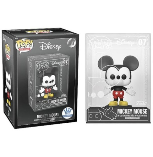 Funko Pop Mickey Mouse #07 Die-cast - Disney - #1