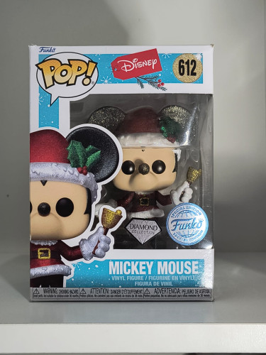Funko Pop Mickey Mouse (natal) Mickey Mouse #612 - Produto Original