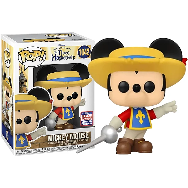  Disney The Three Musketeers #1042 - Produto Original
