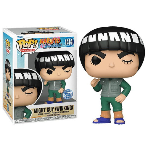 Funko Pop Might Guy ( Winking) Exclusive-Naruto Shippuden-1414