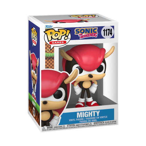 Funko Pop Mighty Sonic The Hedgehog #1174 - Produto Original
