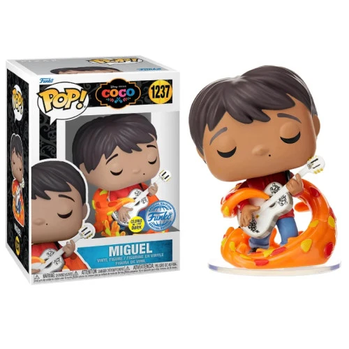 Funko Pop Miguel - Exclusive Special Edition - Glows in the Dark-Disney Pixar Coco A Vida é Uma Festa-1237
