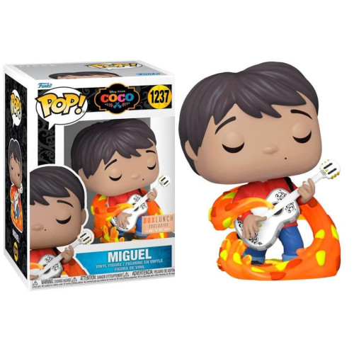 Funko Pop Miguel Glow Boxlunch Exclusive Disney Viva: A Vida é Uma Festa #1237 - Produto Original