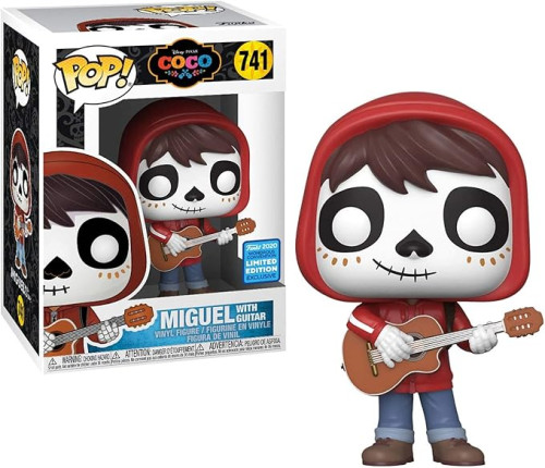 Funko Pop Miguel With Guitar - Vaulted - Exclusive Wondrous Convention 2020-Disney Pixar Coco A Vida é Uma Festa-741