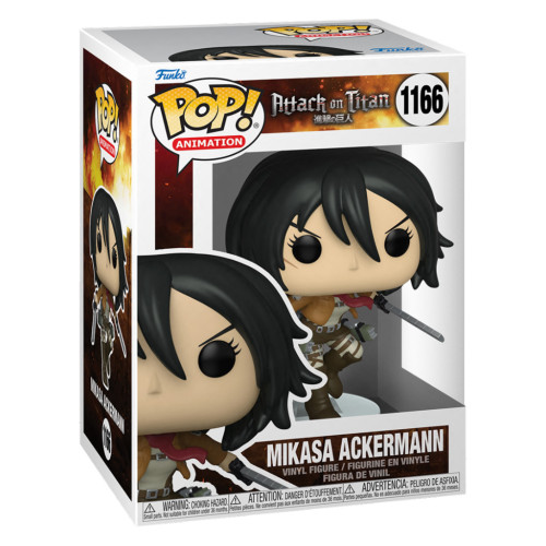 Funko Pop Mikasa Ackerman-Attack On Titan-1166