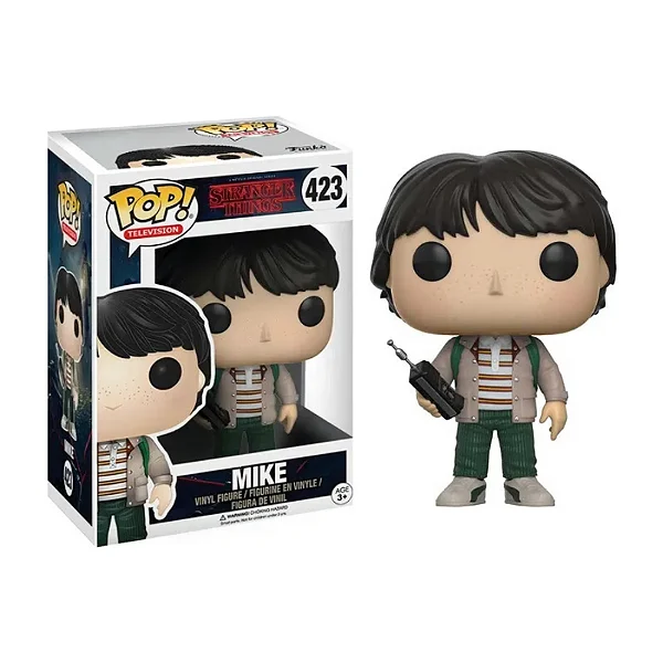 Funko Pop Mike Stranger Things #423 - Produto Original