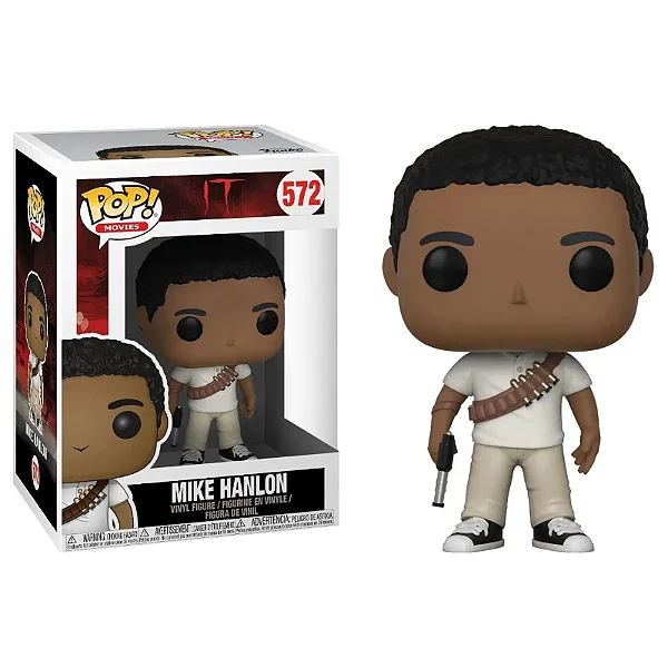 Funko Pop Mike Hanlon (detalhes na caixa) IT: A Coisa #572 - Produto Original