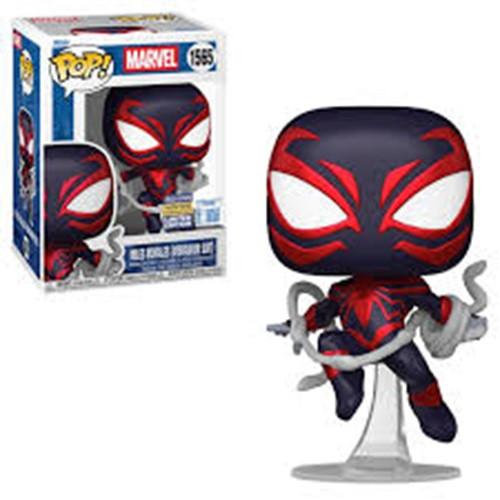 Funko Pop Miles Morales (Vibranium) Marvel #1565 - Produto Original