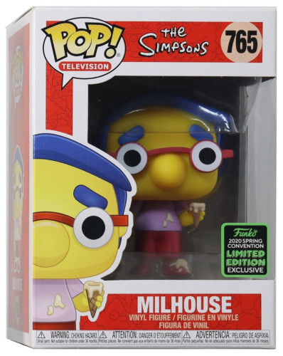 Funko Pop Milhouse - Exclusivo 2020 Spring Convention-The Simpsons-765
