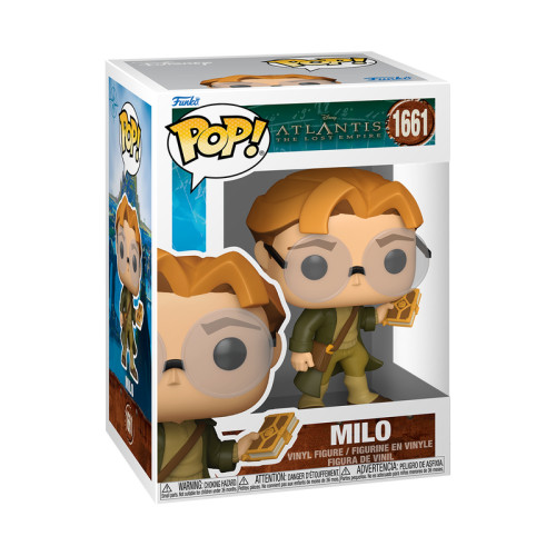 Funko Pop Milo Disney Atlantis The Lost Empire #1661 - Produto Original