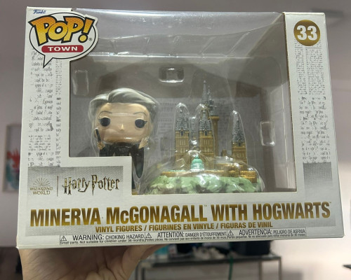 Funko Pop Minerva Mcgonagall With Hogwarts - #33 Harry Potter #33 - Produto Original