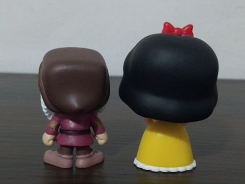 Funko Pop Mini Snow White & Grumpy Sem Caixa - Dinsey Branca De Neve E Os Sete Anões - #2