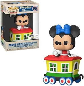 Funko Pop Minnie Mouse On The Casey Jr. Circus Train Attracion - Exclusivo Amazon Disneyland 65th Anniversary #6 - Produto Original