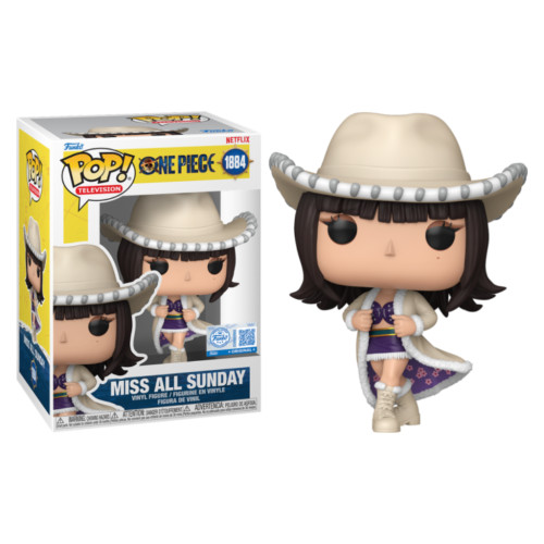 Funko Pop Miss All Sunday ( Nico Robin ) Exclusive One Piece: The Live-Action Series #1884 - Produto Original