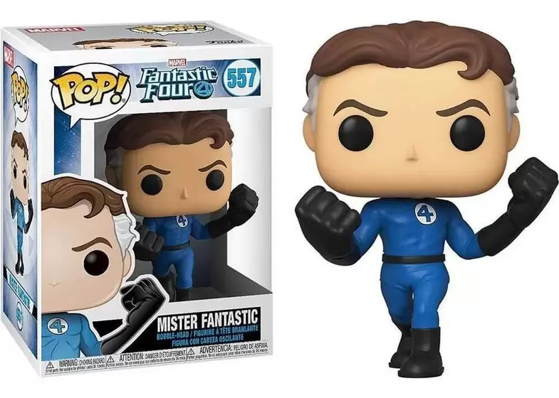 Funko Pop Mister Fantastic Quarteto Fantástico #557 - Produto Original