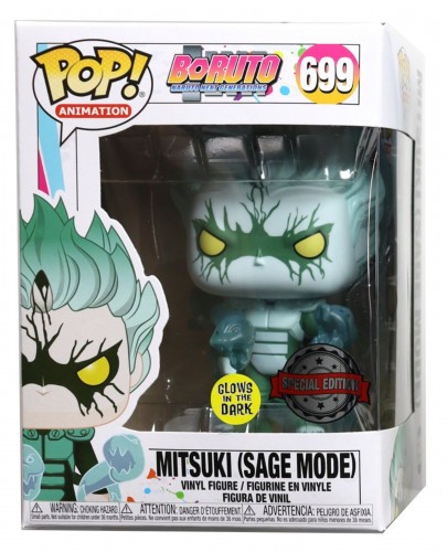 Funko Pop Mitsuki (Sage Mode) Brilha no Escuro - Special Edition-Boruto Naruto Next Generations-699