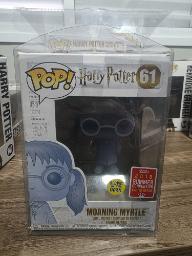 Funko Pop Moaning Myrtle Glow Sdcc Exclusive - #61-Harry Potter-61
