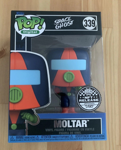 Funko Pop Moltar NFT-Space Ghost-339