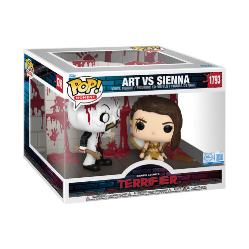 Funko Pop Moment Art Vs Sienna Exclusivo Terrifier #1793 - Produto Original
