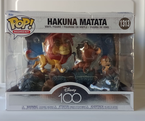 Funko Pop Moment Hakuna Matata Rei Leão-Disney Rei Leao-1313