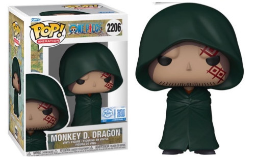 Funko Pop Monkey D. Dragon - One Piece - #2206 FUNKO POP #2206 - Produto Original