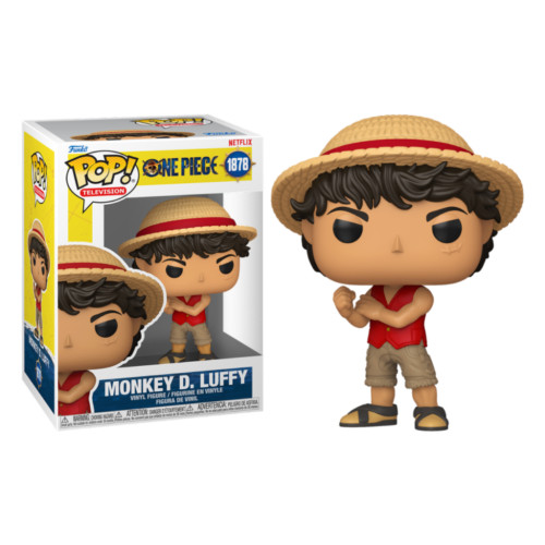 Funko Pop Monkey D. Luffy One Piece: The Live-Action Series #1878 - Produto Original