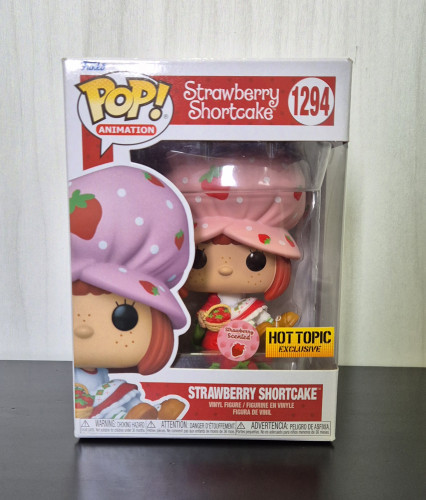 Funko Pop Moranguinho Strawberry Shortcake Hot Topic Exclusive-Strawberry Shortcake-1294