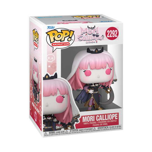Funko Pop Mori Calliope Hololive #2292 - Produto Original