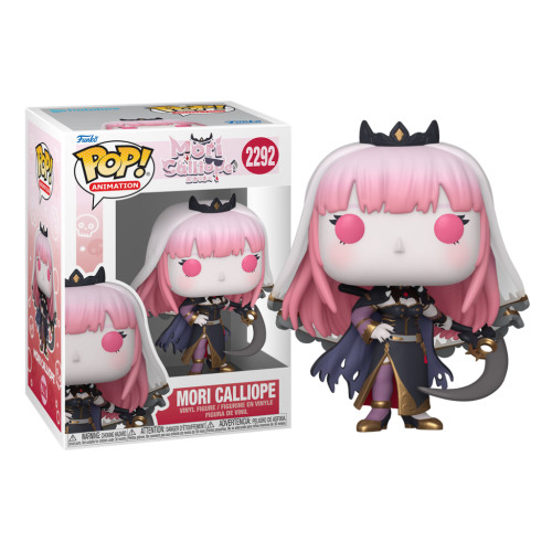 Funko Pop Mori Calliope Hololive #2292 - Produto Original