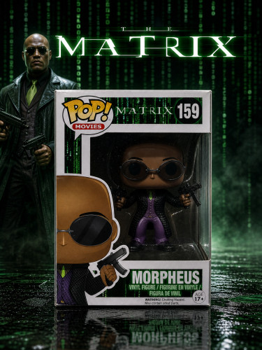 Funko Pop Morpheus Matrix #159 - Produto Original