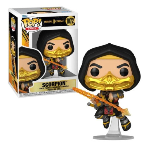 Funko Pop Mortal Kombat 1072 - Scorpion-Mortal Kombat-1072