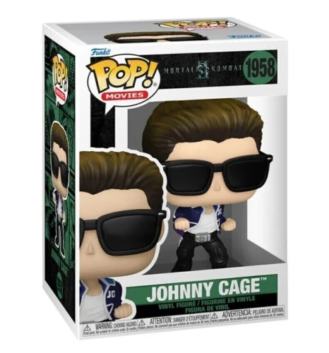Funko Pop Mortal Kombat II Johnny Cage 1958 - Mortal Kombat  #1958