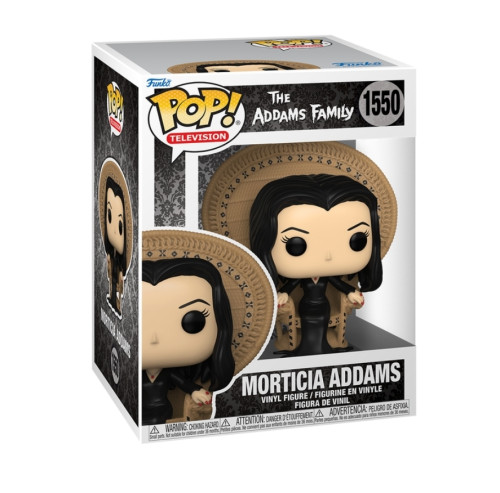 Funko Pop Morticia Addams - Caixa com Pequeno Detalhe e Adesivo de Importador-The Addams Family-1550
