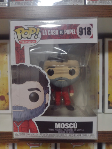 Funko Pop Moscu - Moscou-La Casa De Papel-918
