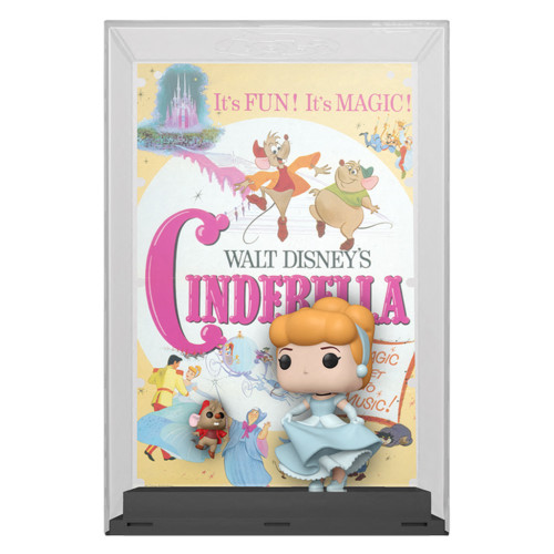 Funko Pop Movie Poster Cinderella With Jaq Disney Cinderella #12 - Produto Original