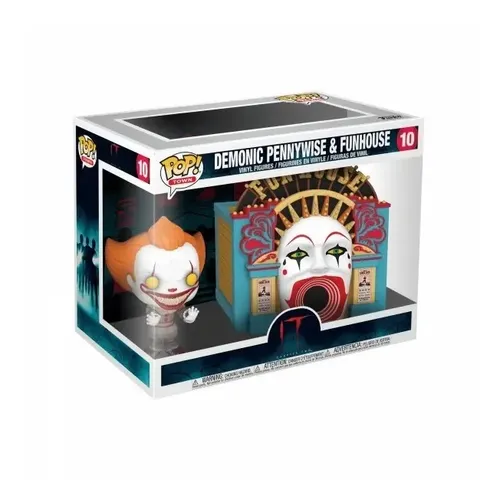 Funko Pop Movies: IT Demonic Pennywise & Funhouse IT A Coisa #10 - Produto Original