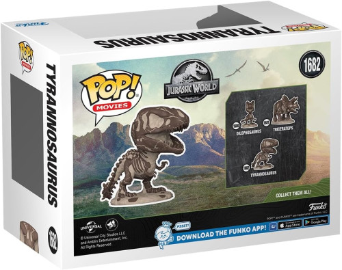 Funko Pop Movies: Jurassic Park​ Fossil - Tyrannosaurus-Jurassic World-1682