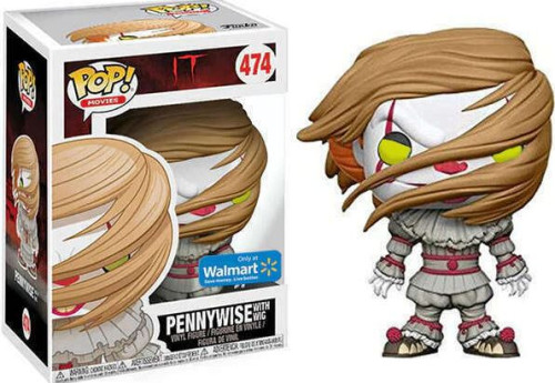 Funko Pop Movies 474 - Pennywise With Wig IT A Coisa #474 - Produto Original