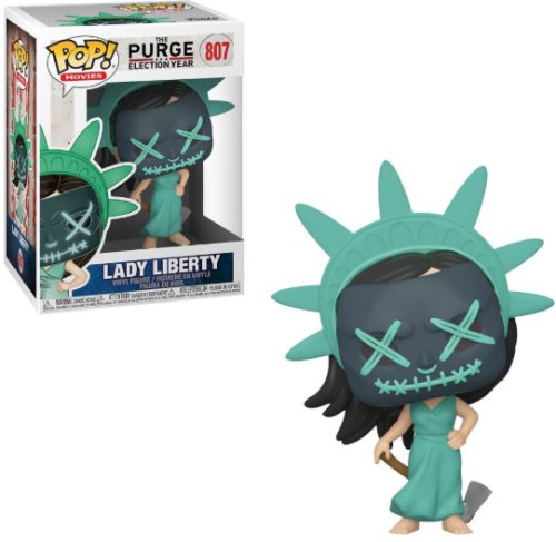 Funko Pop Movies 807 - Lady Liberty Movies The Purge #807 - Produto Original