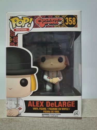 Funko Pop Movies A Clockwork Orange - Alex DeLarge Movies A Clockwork Orange #358 - Produto Original