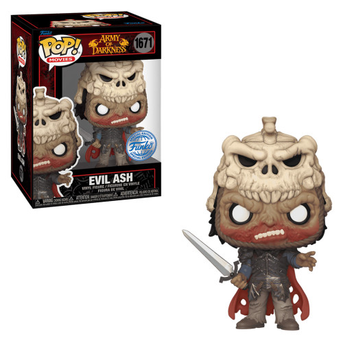Funko Pop Movies Army Of Darkness Exclusive - Evil Ash 1671-Movies Army Of Darkness-1671