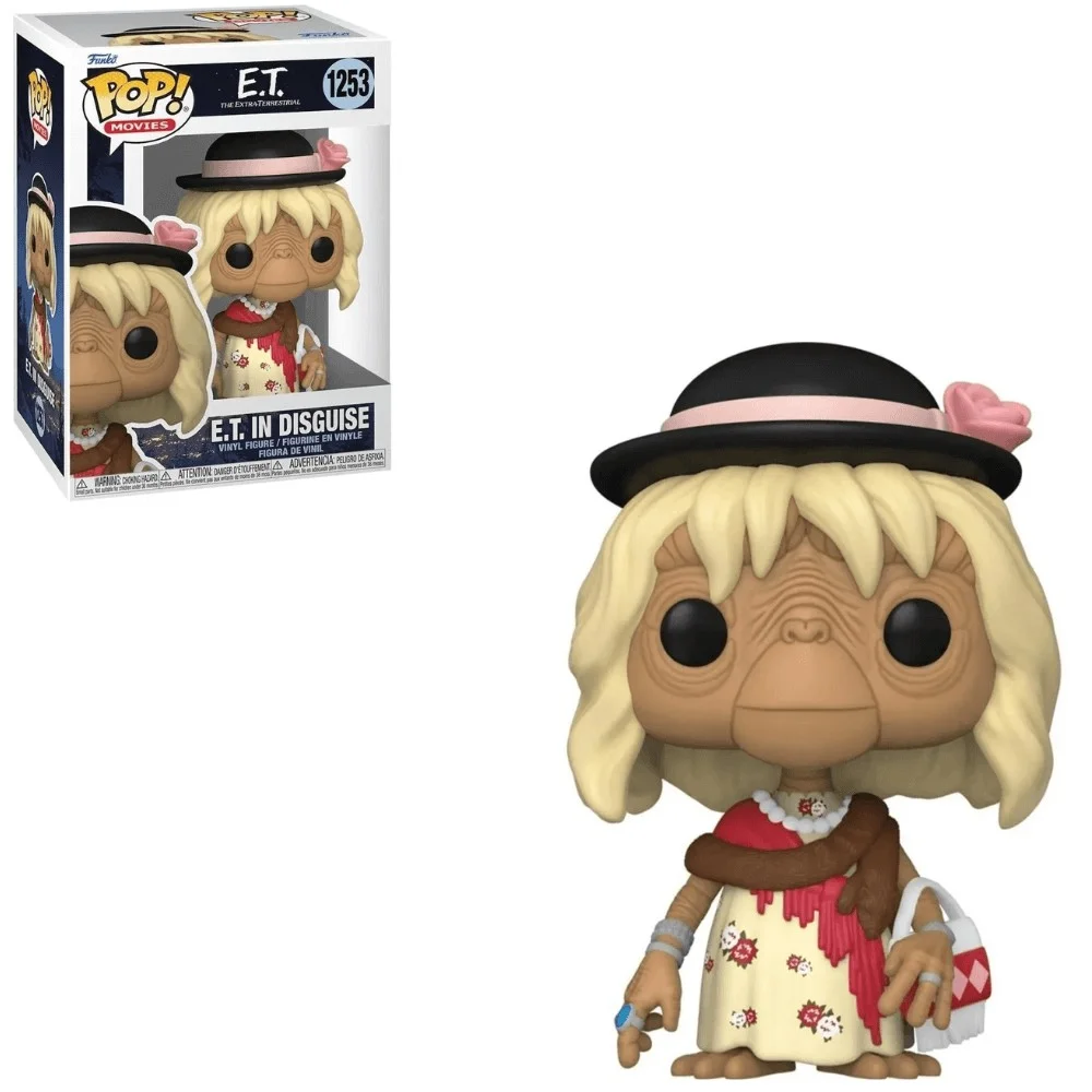 Funko Pop Movies E.t. 40th Anniversary E.t. In Disguise Colecionável Filme Boneco E.T 40th Anniversary #1253 - Produto Original