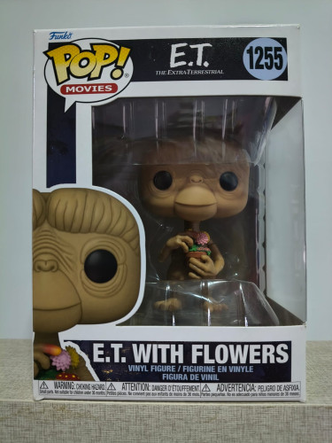 Funko Pop Movies E.T. with Flowers E.T. The Extra-Terrestrial #1255 - Produto Original