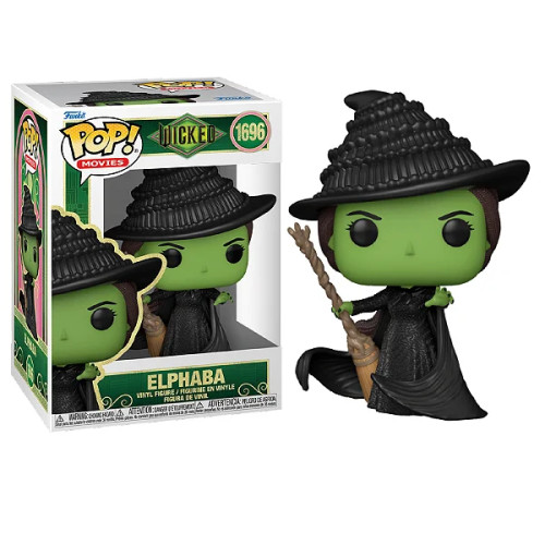 Funko Pop Movies Elphaba WICKED #1696-O Mágico De Oz (The Wizard Of Oz)-1696