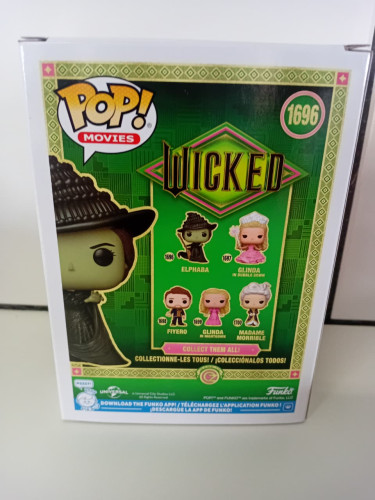 Funko Pop Movies Elphaba WICKED #1696 - O Mágico De Oz (The Wizard Of Oz) - #1696