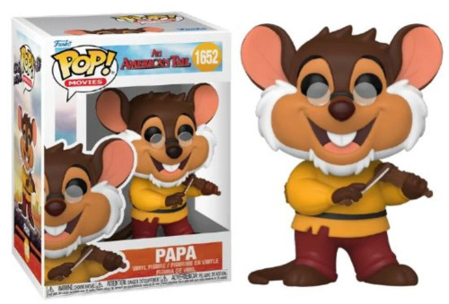 Funko Pop Movies Fievel 1652 - Papa-Fievel - Um Conto Americano-1652