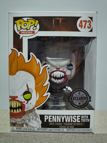 Funko Pop Movies It - Pennywise with Teeth It #473 - Produto Original