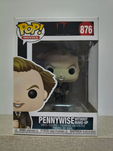 Funko Pop Movies It Chapter Two - Pennywise without make-up It Chapter 2 #876 - Produto Original