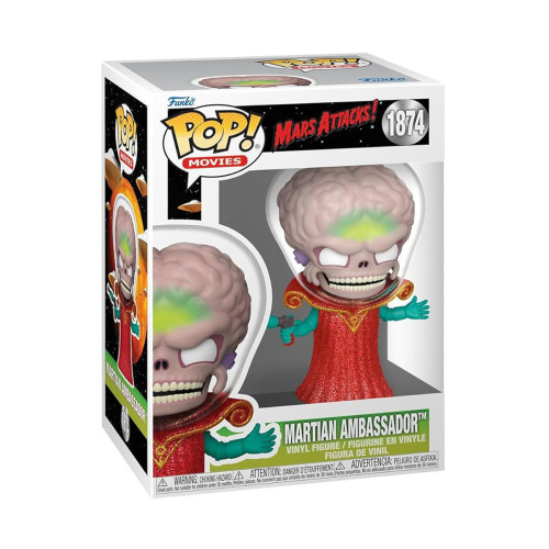 Funko Pop Movies Martian Ambassador - Marte Ataca - #1874