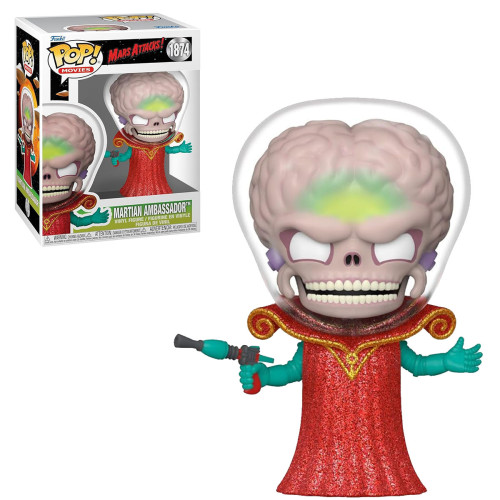 Funko Pop Movies Martian Ambassador-Marte Ataca-1874
